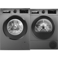 Laagste prijs Bosch WGG244FNNL i-DOS + Bosch WQG235DRNL - Vrijstaande wasmachines voorlader