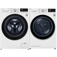 Laagste prijs LG GC3V708S2 TurboWash 39 + LG RH80V9AV4N - Vrijstaande wasmachines voorlader