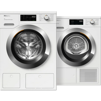 Laagste prijs Miele WEG 888 WCS + Miele TEH 788 WP - Vrijstaande wasmachines voorlader