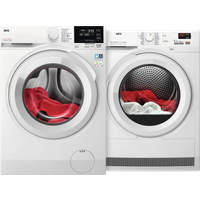 Laagste prijs AEG LR73CU86 ProSteam UniversalDose + AEG TR71CWZ84 SensiDry -