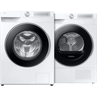 Laagste prijs Samsung WW90DG6U25LH AI Wash + Samsung DV90DG6845LHU3 AI Dry+ - Vrijstaande wasmachines voorlader