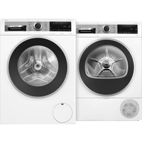 Laagste prijs Bosch WGG244FLNL i-DOS + Bosch WQG233DLNL - Vrijstaande wasmachines voorlader