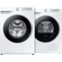 Laagste prijs Samsung WW90DG6U25LH AI Wash + Samsung DV90DG6845LHU3 AI Dry+ - Vrijstaande wasmachines voorlader