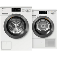 Laagste prijs Miele WED 388 WCS + Miele TED 648 WP - Vrijstaande wasmachines voorlader