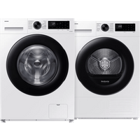 Laagste prijs Samsung WW90CGC04AAE + Samsung DV90DG52A0AEEN - Vrijstaande wasmachines voorlader